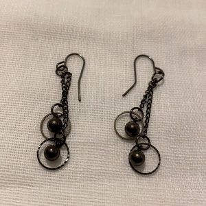 Dangle pierced earrings